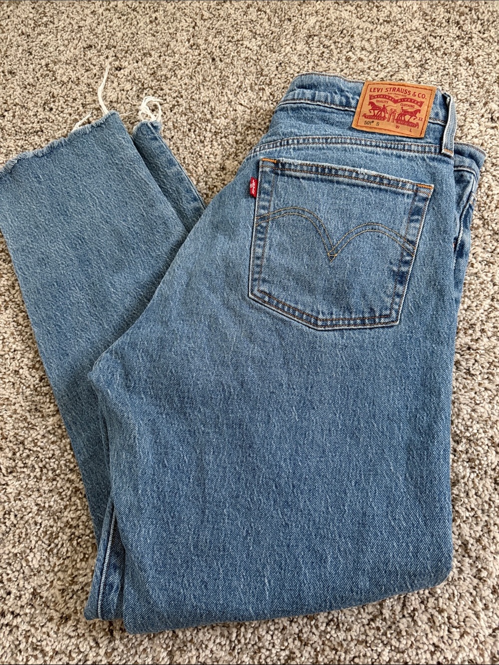 Levi’s 501 Skinny’s High-Rise Button Fly